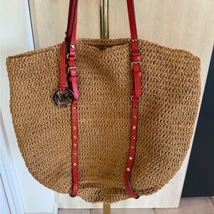 Michael Kors Straw Bag
